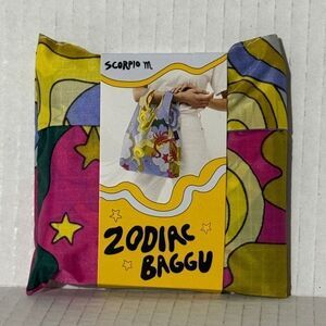 NEW Baggu BABY‎ Size Reusable Bag Tote Scorpio Zodiac Print Limited Edition Tote
